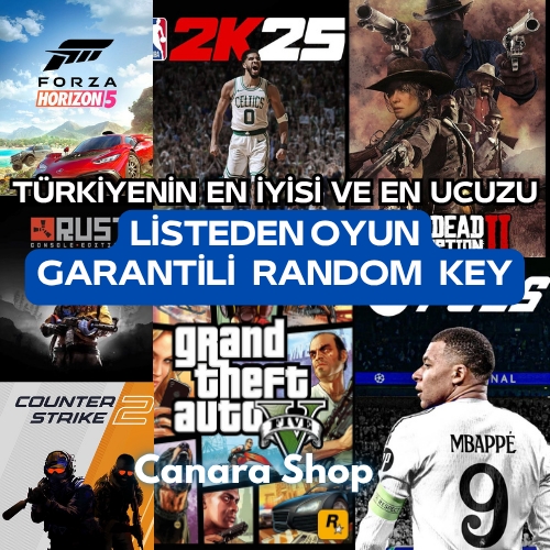  ⭐LİSTEDEN OYUN GARANTİ RANDOM KEY - Piyasanın En İyisi